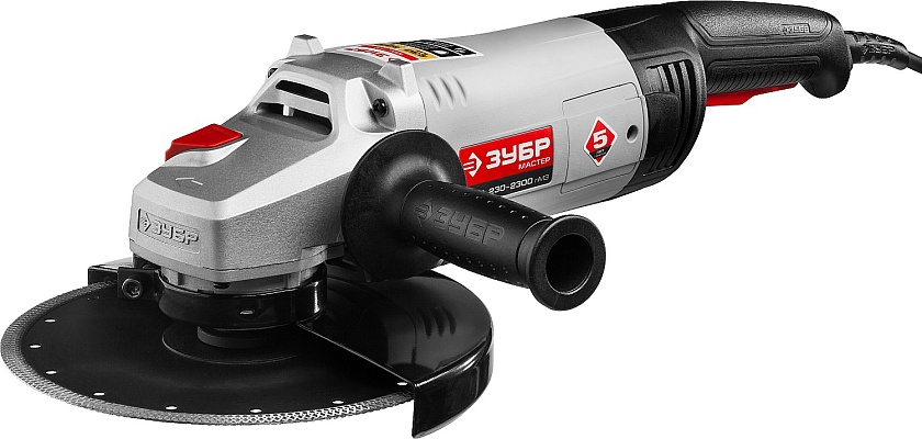 ЗУБР УШМ 230 мм, 2300 ВТ//ЗУБР