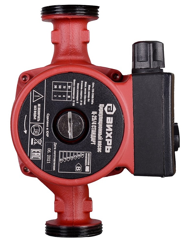 Циркуляционный насос Ц-25/4 СТАНДАРТ Вихрь   68/7/6