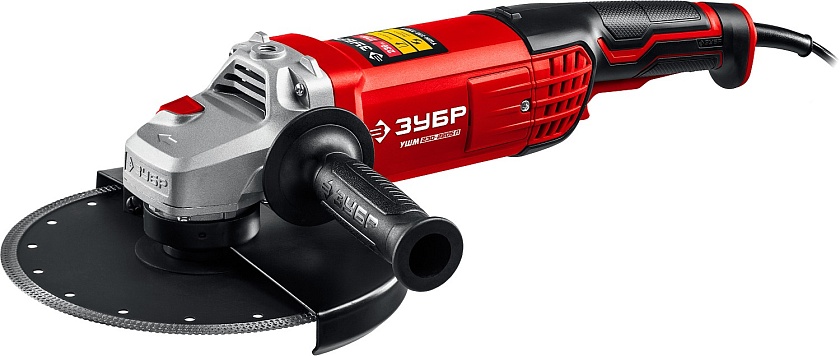 УШМ ЗУБР 2200 Вт, d230 мм, (УШМ-230-2205 П)