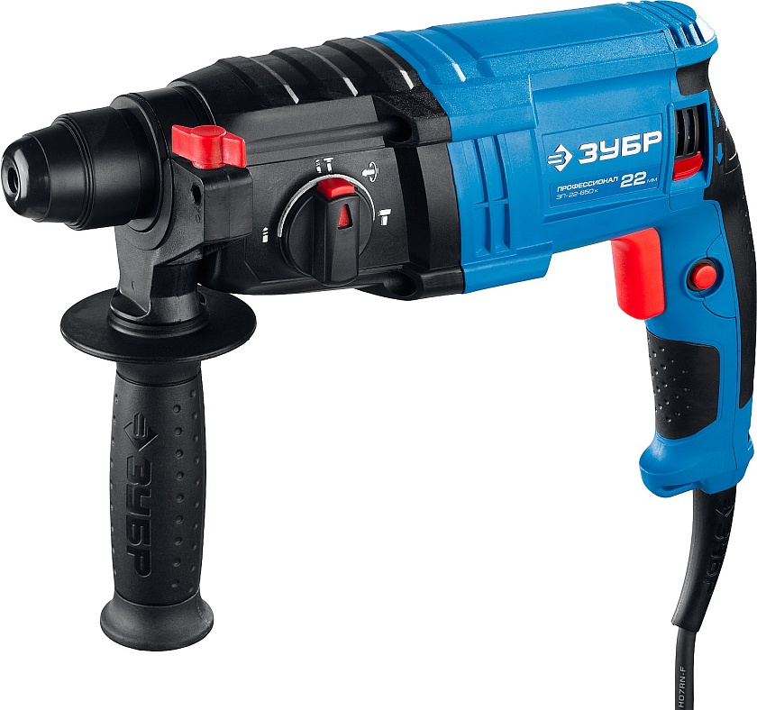 Перфоратор ЗУБР 22 мм, 650 Вт, SDS Plus (П-22-650)