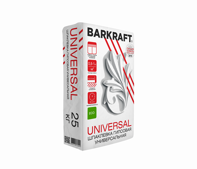 BARKRAFT UNIVERSAL 25 кг. шпаклевка гипсовая универсальная,  (56)
