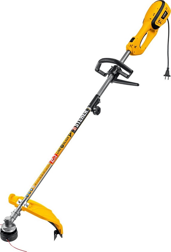 Сетевая коса STEHER 1300Вт ш/с 38 см