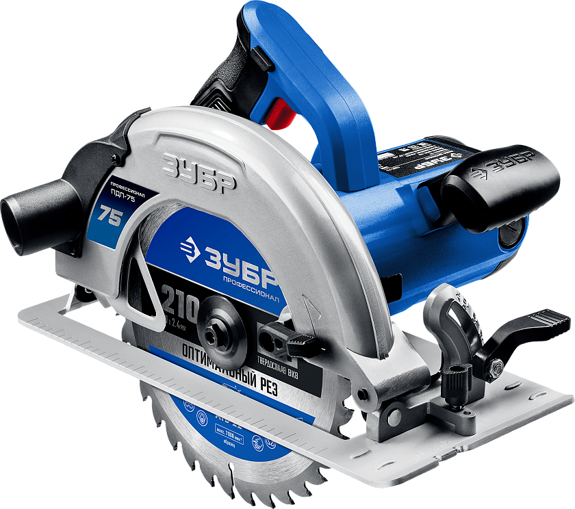 Пила циркулярная ЗУБР d 210 мм, 2000 Вт (дисковая), Профессионал (ПДП-75)