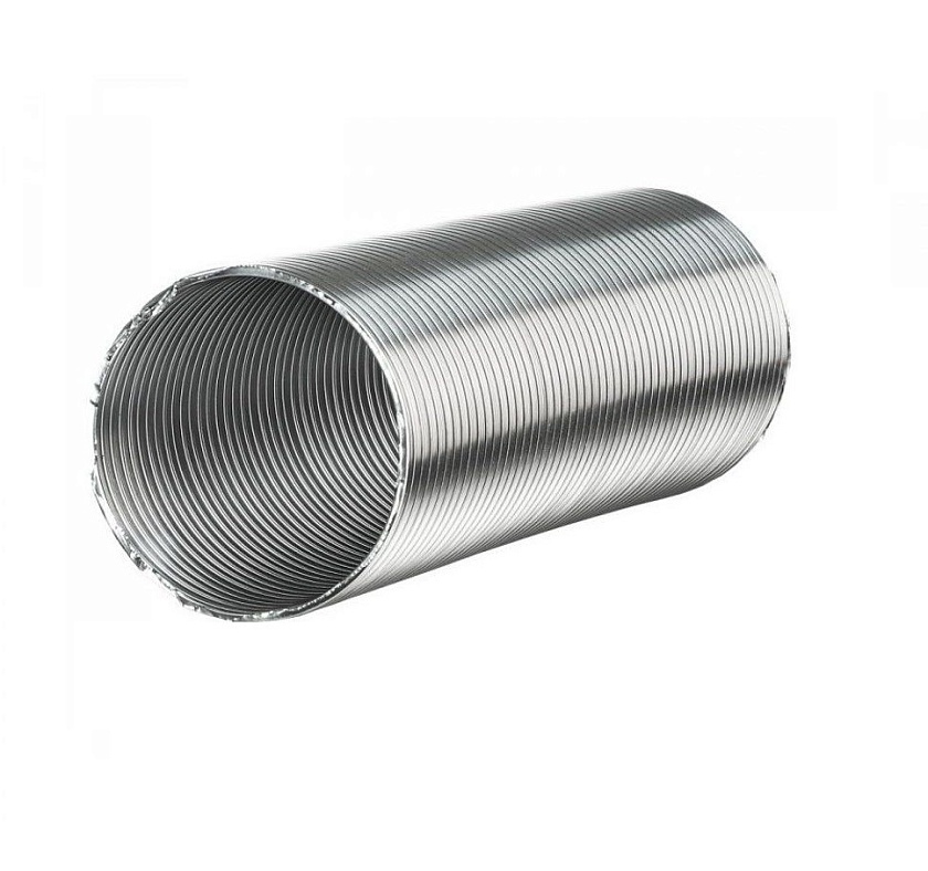 Воздуховод алюминевый гофрирован D100 мм 3 м  10ВА 