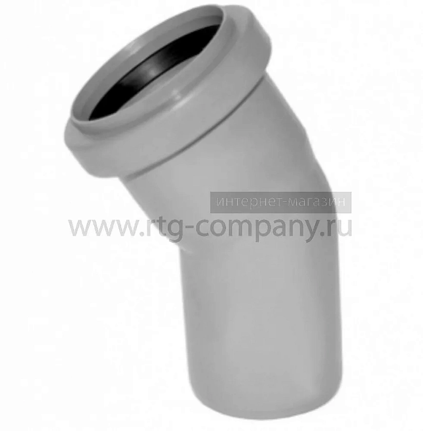 Отвод канал-й ПП 50х30 (Серый)