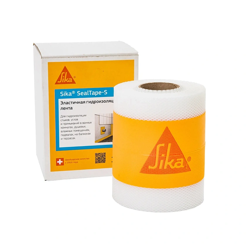 SikaSealTape S эластичная гидроизоляционная лента (рулон 10м)
