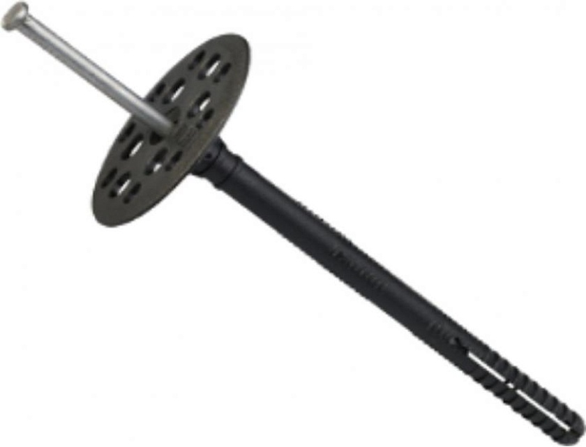 Дюбель для теплоизоляции 10х200 с металл. гвоздем